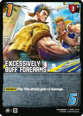 Excessively Buff Forearms