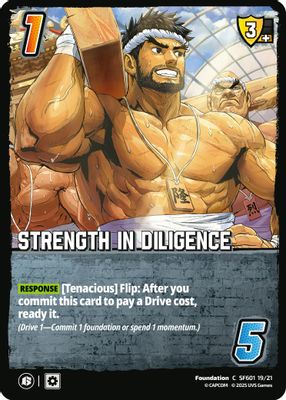 Strength in Diligence