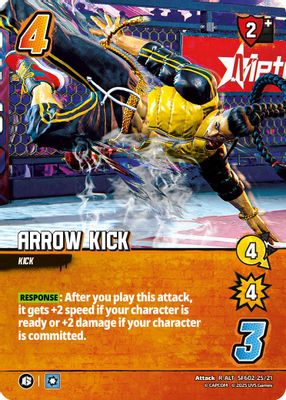 Arrow Kick (Alternate Art)