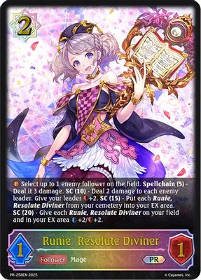 Runie, Resolute Diviner