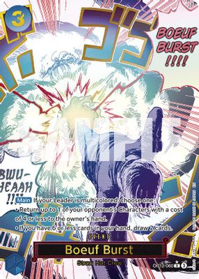 Boeuf Burst (Alternate Art)