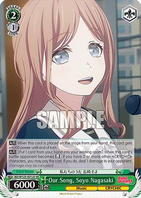 Our Song, Soyo Nagasaki (SR)