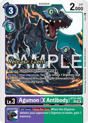 Agumon (X Antibody)