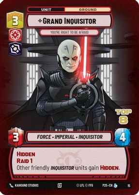 Grand Inquisitor - You're Right to Be Afraid (Top 8)