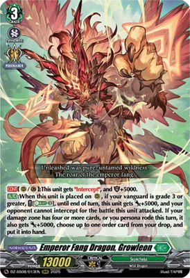 Emperor Fang Dragon, Growleon (RRR)