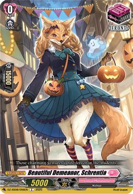 Beautiful Demeanor, Schrentia
