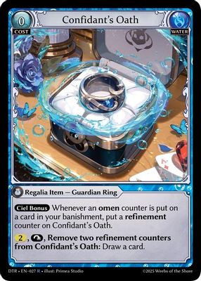 Confidant's Oath