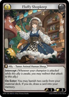 Fluffy Shopkeep
