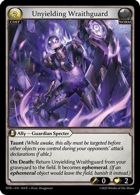 Unyielding Wraithguard