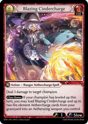 Blazing Cindercharge