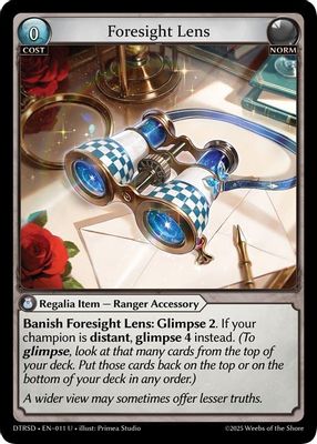Foresight Lens