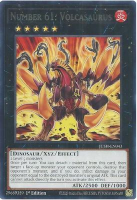 Number 61: Volcasaurus