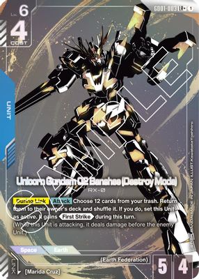 Unicorn Gundam 02 Banshee (Destroy Mode) (LR+)