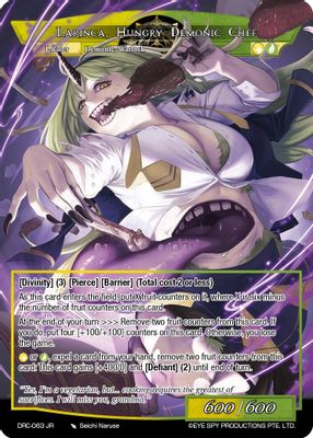 First-Class Cook, Larinca // Larinca, Hungry Demonic Chef