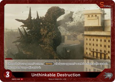 Unthinkable Destruction (EBP01-029)