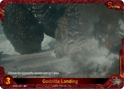Godzilla Landing  (EBP01-030+)