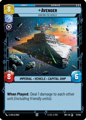 Avenger - Hunting the Rebels