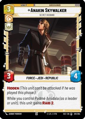 Anakin Skywalker - Secret Husband