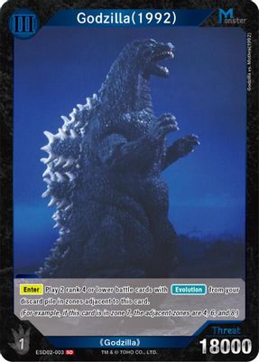 Godzilla (1992) (ESD02-003)