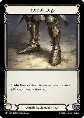 Ironrot Legs
