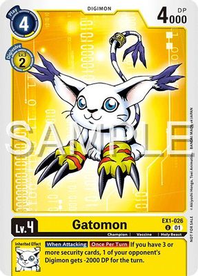 Gatomon (Time Stranger Demo Deck)