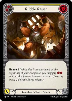 Rubble Raiser (Yellow)