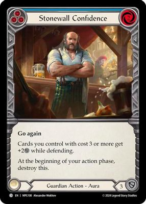 Stonewall Confidence (Blue)