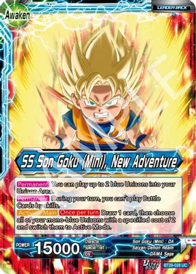 Son Goku (Mini) // SS Son Goku (Mini), New Adventure