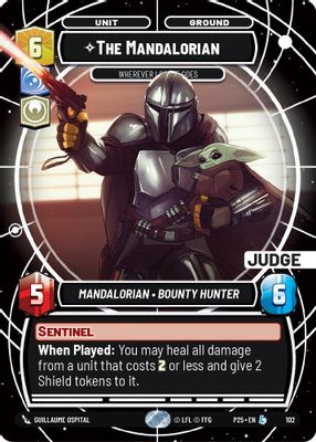 The Mandalorian - Wherever I Go, He Goes