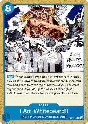 I Am Whitebeard!!