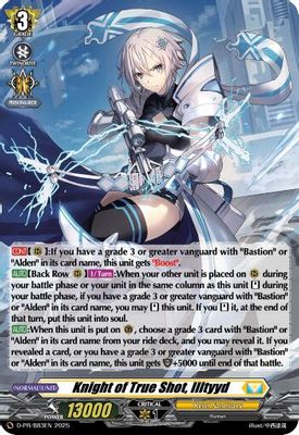 Knight of True Shot, Illtyyd (Foil)