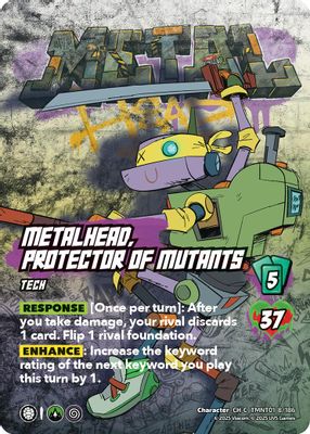 Metalhead, Protector of Mutants