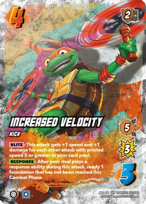 Increased Velocity