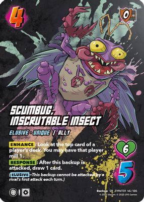 Scumbug, Inscrutable Insect