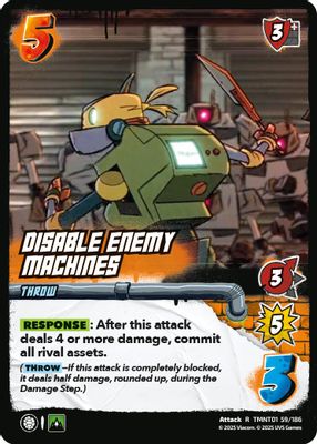 Disable Enemy Machines