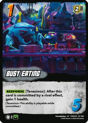 Busy Eating