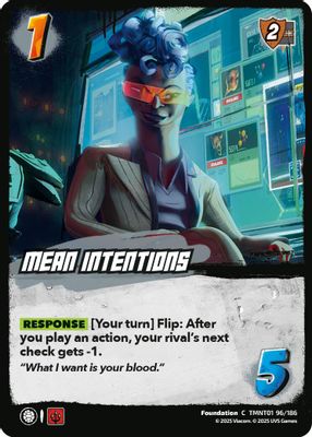 Mean Intentions