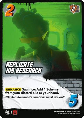 Replicate His Research