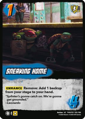 Sneaking Home