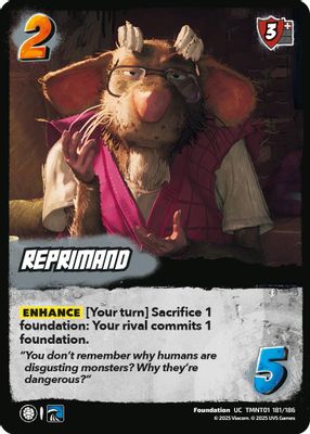Reprimand