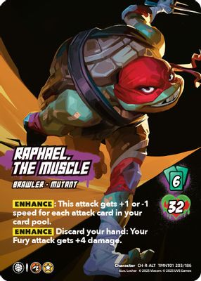 Raphael, the Muscle (Alternate Art) (203)