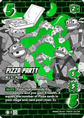 Pizza Party (Alternate Art)