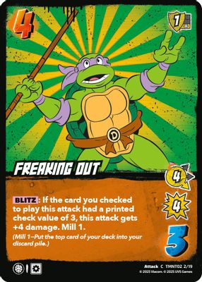 Freaking Out (TMNT02)