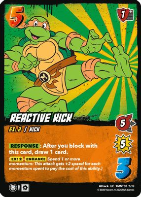 Reactive Kick (TMNT02)