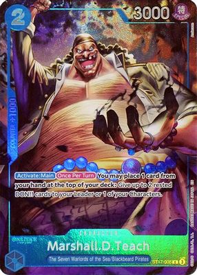 Marshall.D.Teach (Seven Warlords of the Sea Binder Set)
