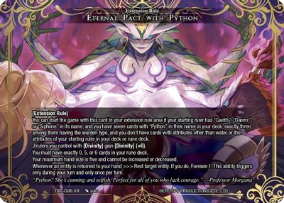 Eternal Pact with Python