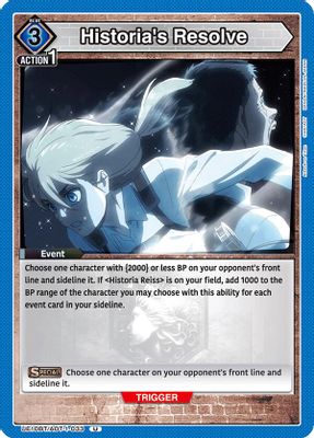 Historia's Resolve