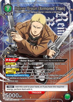 Reiner Braun (Armored Titan) (SR*)