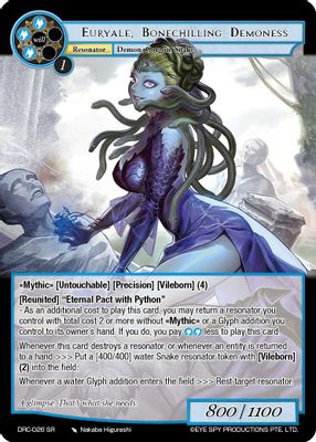 Euryale, Bonechilling Demoness