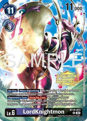 LordKnightmon (Championship 25-26 Tamers Pack)